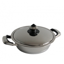 Patelnia z pokrywą "Master Inox" 24cm
